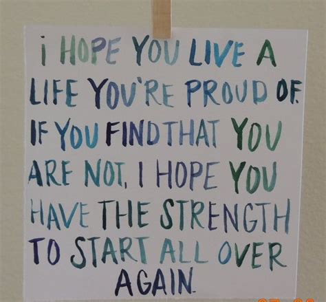 I Hope You Live A Life Youre Proud Of F Scott Etsy Wisdom Quotes