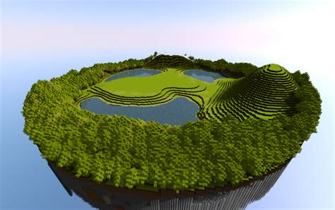 Sky Island Schematic Minecraft Skyblock Island Designs Ideas