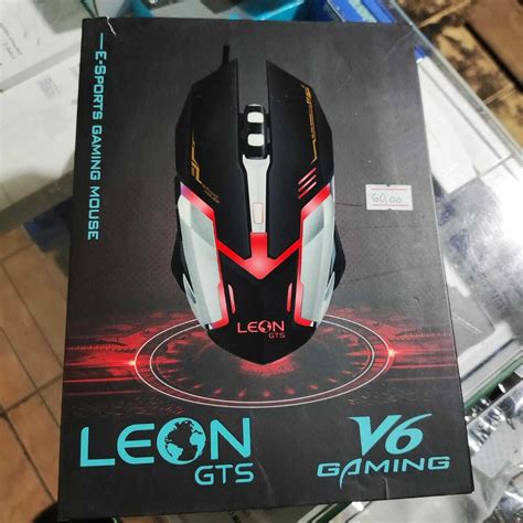 Mouse Gamer Leon GTS V6 BackSpace Store