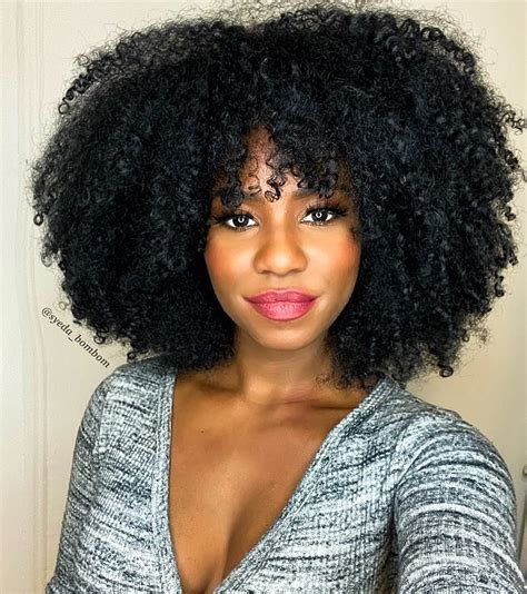 Gktineke Curly Afro Wigs For Black Women Curly Afro Wig With Bangs