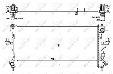 Wasserkühler Kühler Motorkühler NRF für Peugeot Boxer Bus 3 0 06