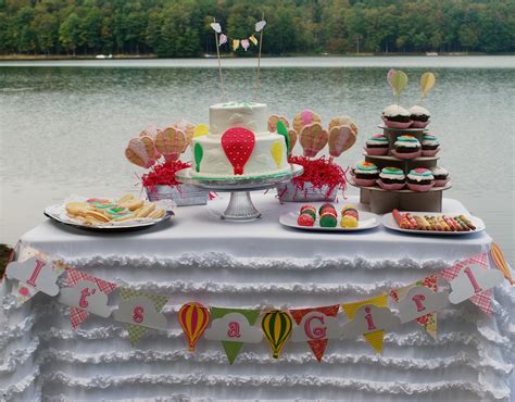 Party Paper Scissors Hot Air Balloon Baby Shower