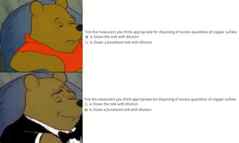 Responsible disposal is key to all practical work : r/sciencememes