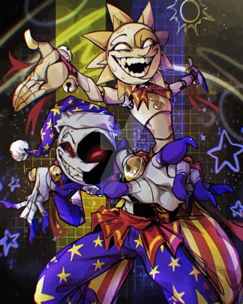 Security Breach Sun And Moon - 5D Diamond Paintings - DiamondPaintings.SHOP