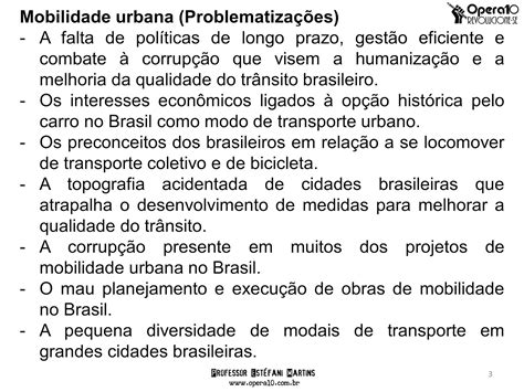 Redação Mobilidade Urbana - Redação Pronta Mobilidade Urbana - FDPLEARN