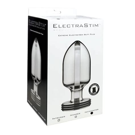 Electrastim Intimidator Extreme Electro Butt Plug Large Joannes