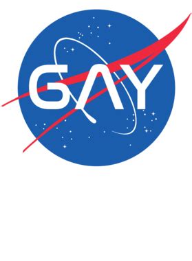 Gay Nasa Logo Your Last Name Space Agency T Shirt