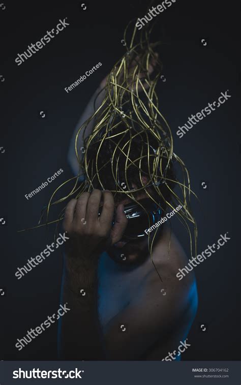 Dramatic Depression Anxiety Naked Man Crown Stock Photo 306704162 Shutterstock
