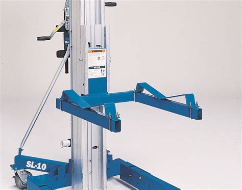 Sla10 Genie Material Lift Swl 454kg Alliance Tool Hire