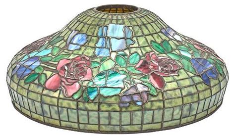 Tiffany Studios Style Leaded Glass Table Lamp Shade