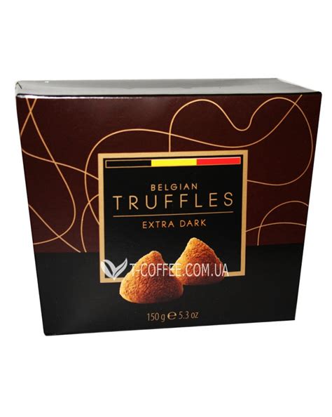 Трюфельні цукерки BELGIAN TRUFFLES Extra Dark - замовити онлайн з ...