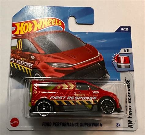 HOT WHEELS FORD PERFORMANCE SUPERVAN TH Treasure Hunt Cena Opinie