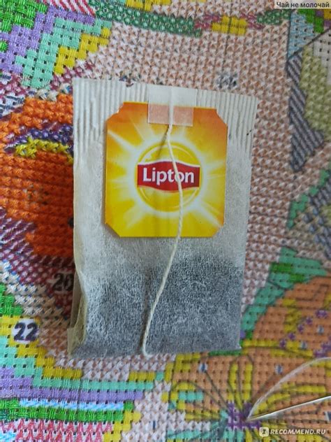 Чай в пакетиках Lipton Yellow label - «☕Чай совсем не мочай. Липтон ...