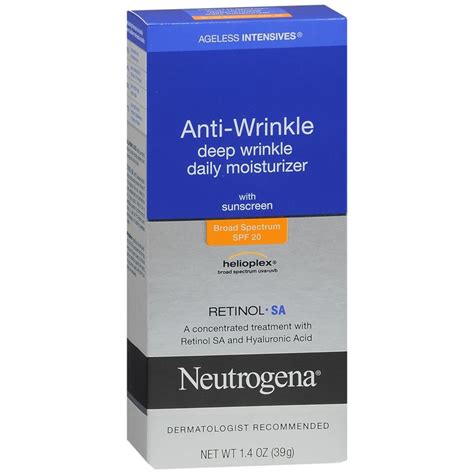 Neutrogena Ageless Intensives Anti Wrinkle Deep Wrinkle Daily