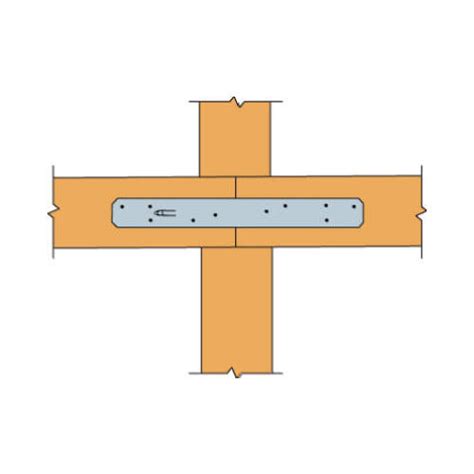 Simpson Strong Tie St12 Strap Tie Connector 16 Ga Steel 125 X 11 5