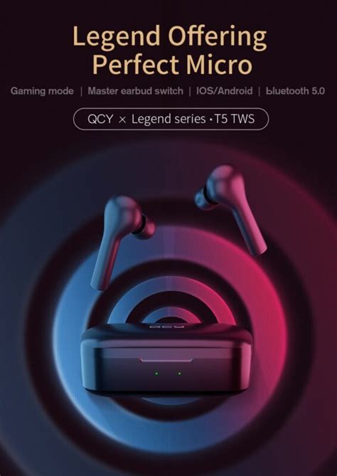 هندزفری بلوتوث شیائومی مدل QCY T5 - شیائومی ایرانشیائومی ایران