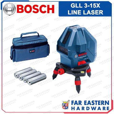 Bosch Gll X Line Laser Level Rbmt Lazada Ph