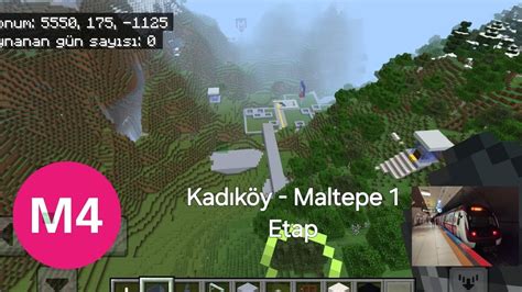 M Kad K Y Maltepe Metro Hatt Minecraft Hat Seyehati B L M Youtube