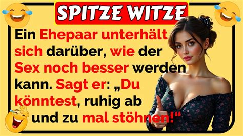 Spitze Witze Ein Ehepaar unterhält sich darüber wie der Sex noch besser werden kann
