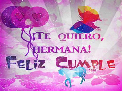 Feliz Cumpleanos Hermana Frases