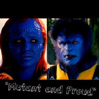 Raven And Hank Raven Darkholme Aka Mystique Icon Fanpop