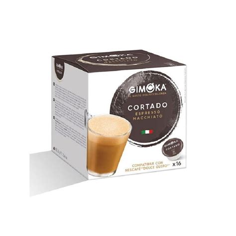 Gimoka Кофе в капсулах Cortado, 16 капсул - купить с доставкой по ...