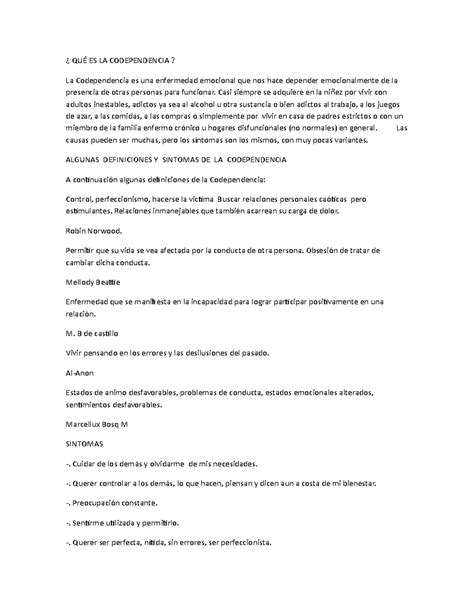 Que Es Codependencia 6