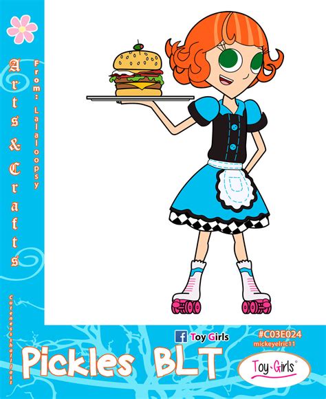 Toy Girls Arts N Crafts Series 24 Pickles Blt By Mickeyelric11 On