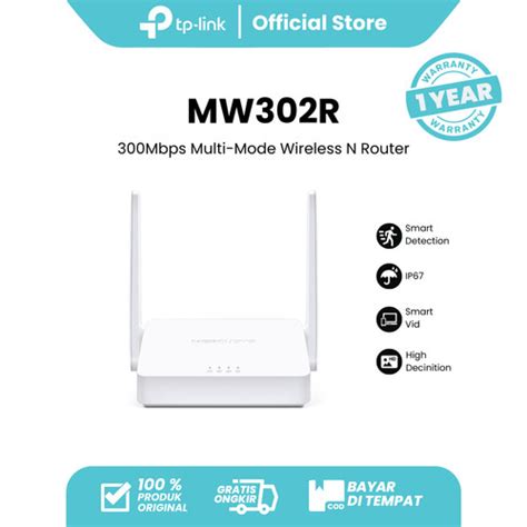 Jual Mercusys Mw302r 300mbps Multi Mode Wireless N Router Tplink Kab