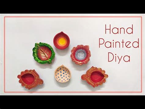 How To Paint Diya At Home Diy Diya Painting Diwali Decoration