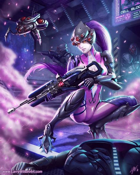 Widowmaker Overwatch By Larrywilson On Deviantart Overwatch Overwatch Widowmaker Widowmaker