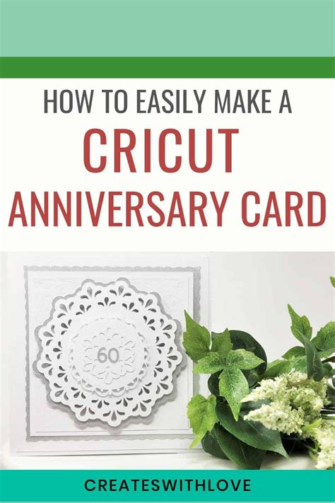 Cricut anniversary card – Artofit