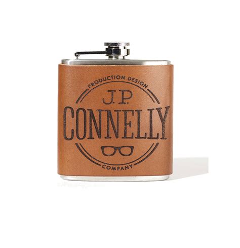 Custom Logo Flasks – Tactile Craftworks