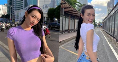 Hot girl 3 dòng máu bỏ thi Hoa hậu xuống phố khoe vóc dáng
