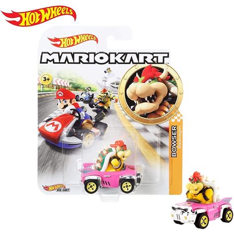 แท 100 จากญปน ฮอตวล รถมารโอ คารท Hot Wheels Mario Kart Mattel Minicar Bowser