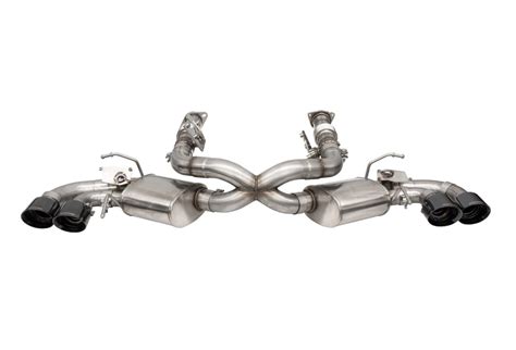 Corsa C8 Variable Exhaust With 4 Valves Npp Plus Afm Black Tips