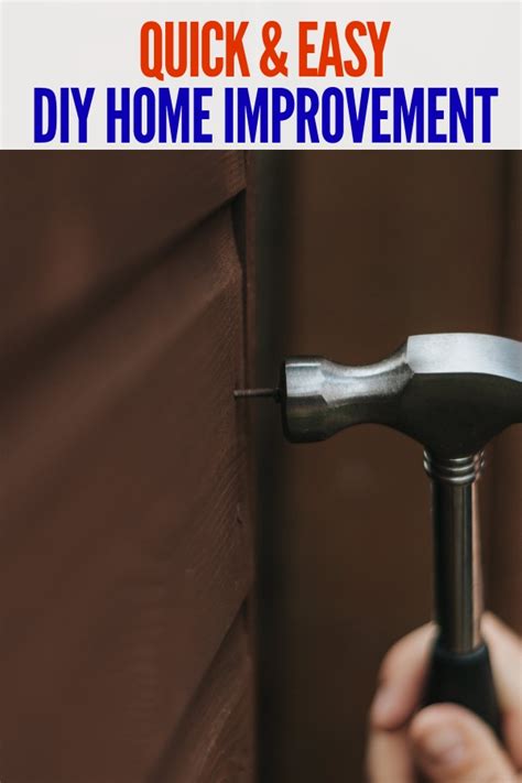 quick  easy diy home improvement projects   home