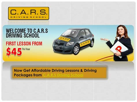 PPT - CARS Driving School Makes You Safe and Smart Driver PowerPoint
