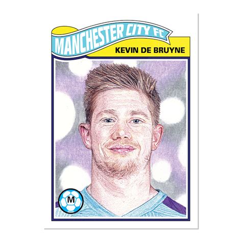 Topps FR UCL Living Set Card 83 Kevin De Bruyne