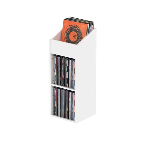 glorious record rack  vinyl storage white mike manning audio