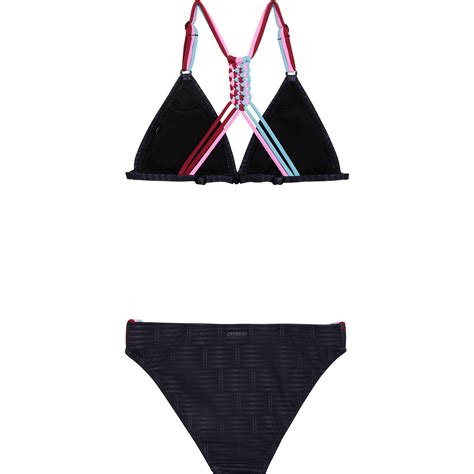 Protest Fimke 24 Jr Triangle Bikini Girls True Black At Sport Bittl Shop