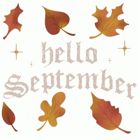 Hello September Gif - IceGif