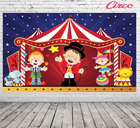 Painel De Festa Circo Elo7 Produtos Especiais