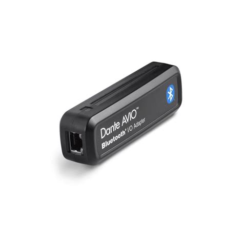 AUDINATE ADP-BT-AU-2X1 Dante AVIO Bluetooth Adapter Interface ...
