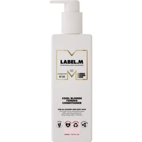 Label M Cool Blonde Toning Conditioner Morgen In Huis