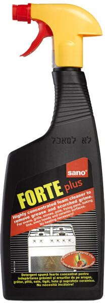 Sano Forte Plus 750ml Aragaz Cuptor Detergent Curatare Grasimi Preturi