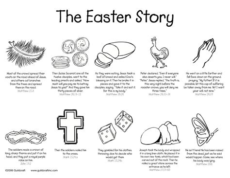 The Easter Story Worksheets