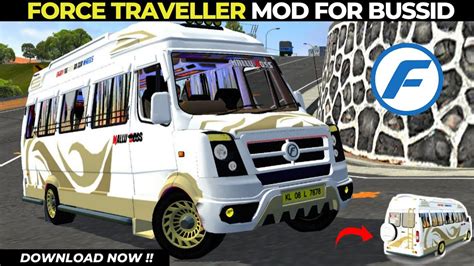 New Force Traveller Mod For Bussid Traveller Mod Bussid Bus