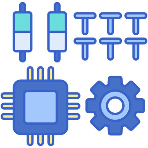 Robot Kit Flaticons Lineal Color Icon