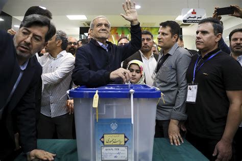 Iran To Hold Runoff Election With Reformist Pezeshkian And Hard Liner